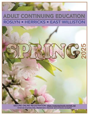 ADULT EDUCATION SPRING 2025 CATALOG